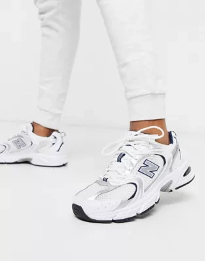 New Balance 530 trainers in white | ASOS