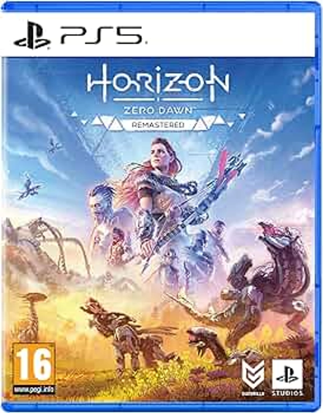 Horizon Zero Dawn Remastered, PS5, 1 Joueur, Version Physique avec CD, En Français, PEGI 16+, Jeu pour PS5