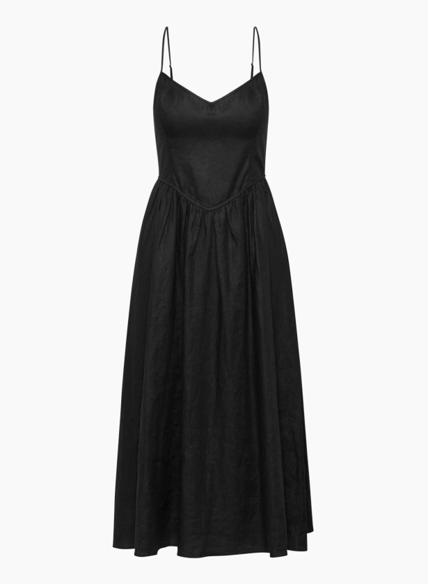 INFLUENCE LINEN MAXI DRESS