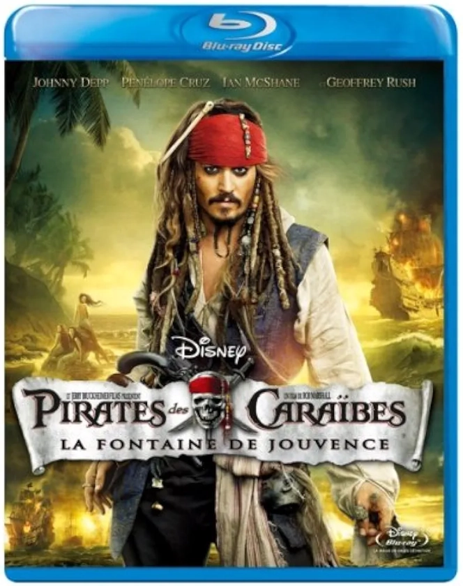 Pirates des Caraïbes 4-la Fontaine de Jouvence [Blu-Ray] [Import]