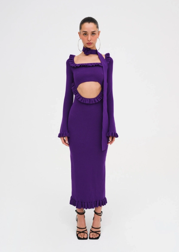 Stevie Maxi Dress — Purple