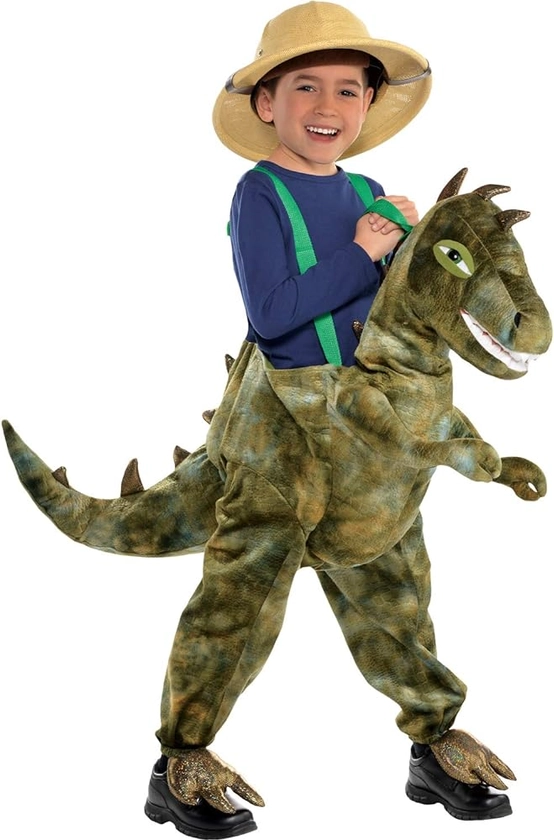 amscan - Ride On Light & Sound Dinosaur Child's Costume