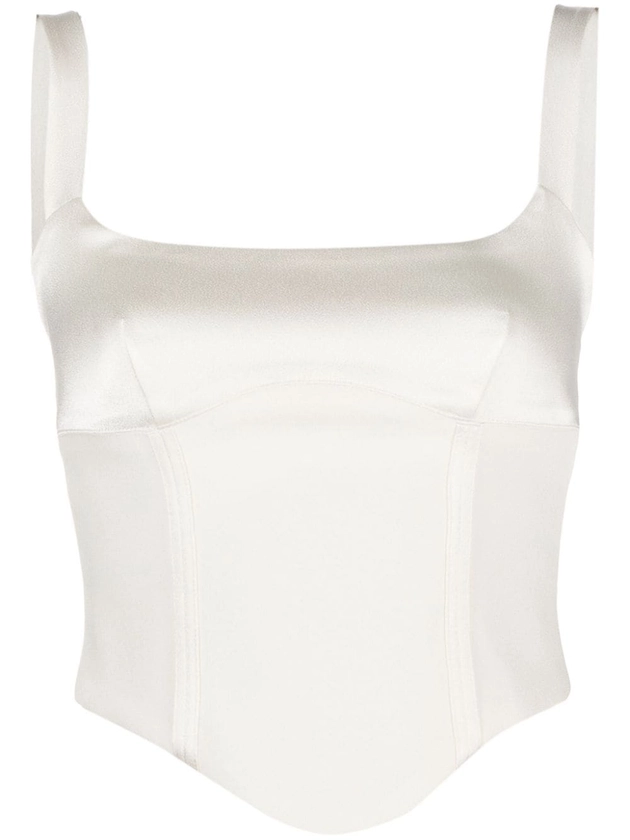 RXQUETTE Crush corset-style Tank Top - Farfetch