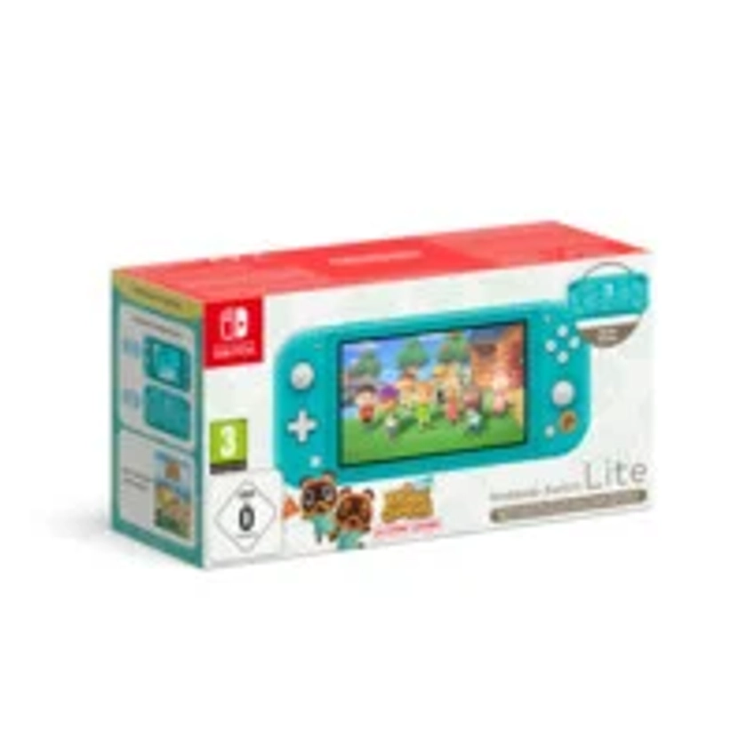 Console Lite Animal Crossing turquoise Edition limitée Nintendo Switch NINTENDO à Prix Carrefour
