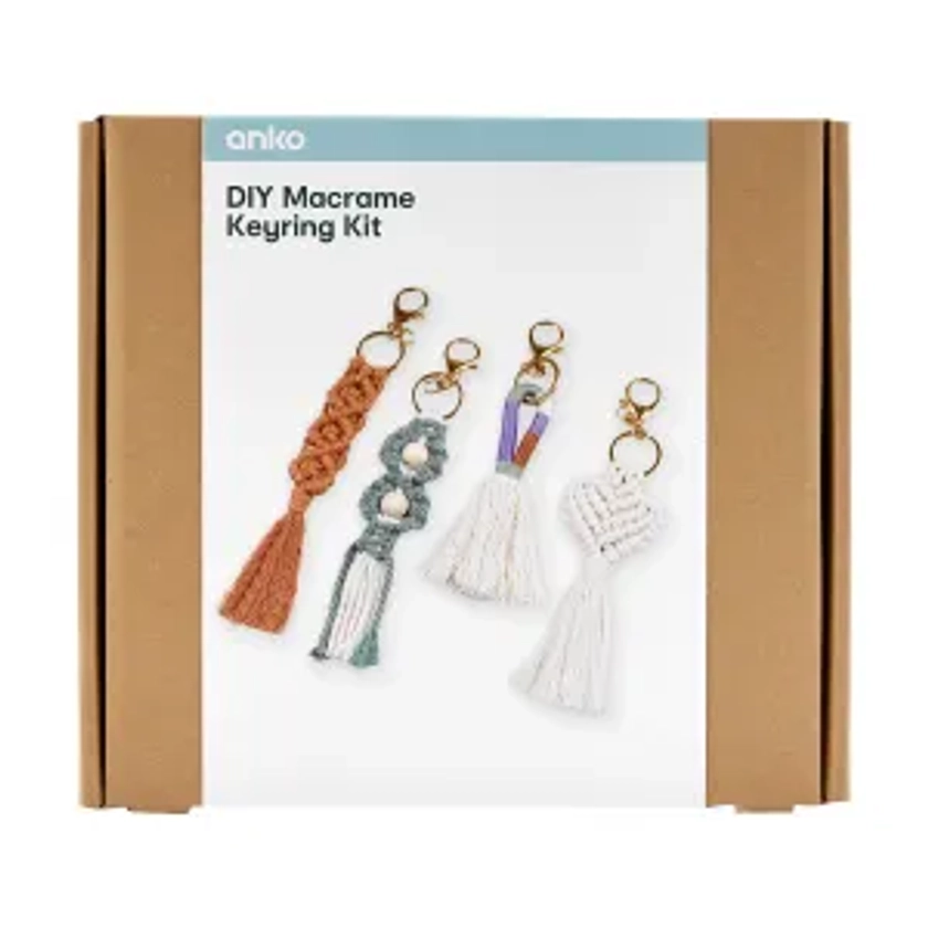 DIY Macrame Key Ring Kit