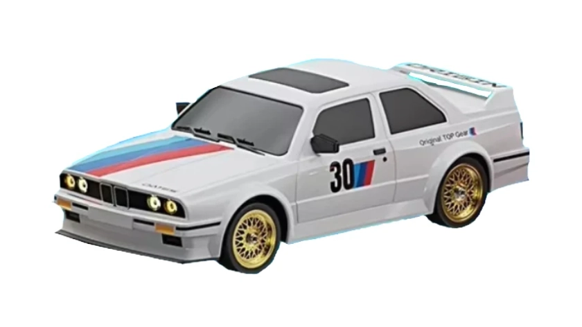 RCG Racing E30 1/16 Mini Drift Car - White