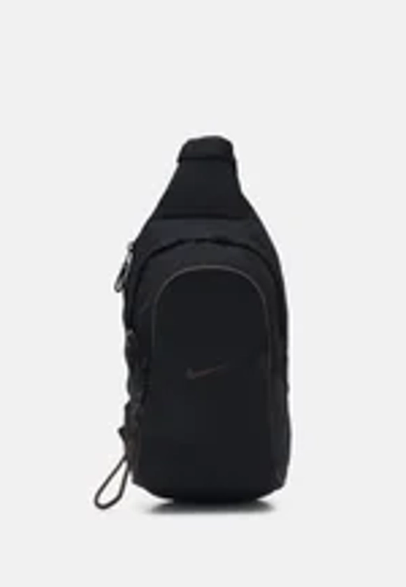 Nike Sportswear ESSENTIALS SLING BAG UNISEX - Sac bandoulière - black/ironstone/noir - ZALANDO.FR