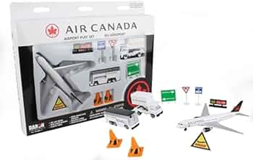 Real Toys Air Canada 12 Piece Airport Playset Toy