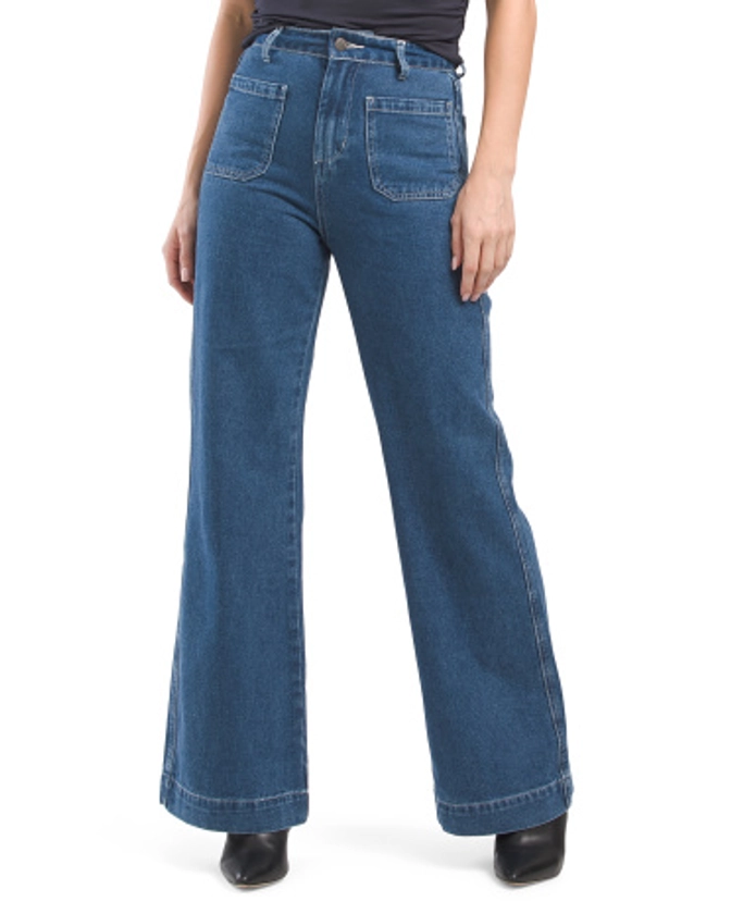 Cotton Contrast Stitch Jeans | Juniors | Marshalls