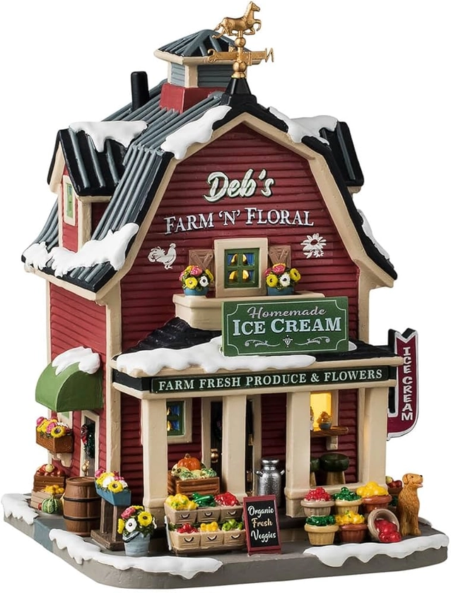 Amazon.com: Lemax Deb's Farm 'N' Floral #45238 : Home & Kitchen