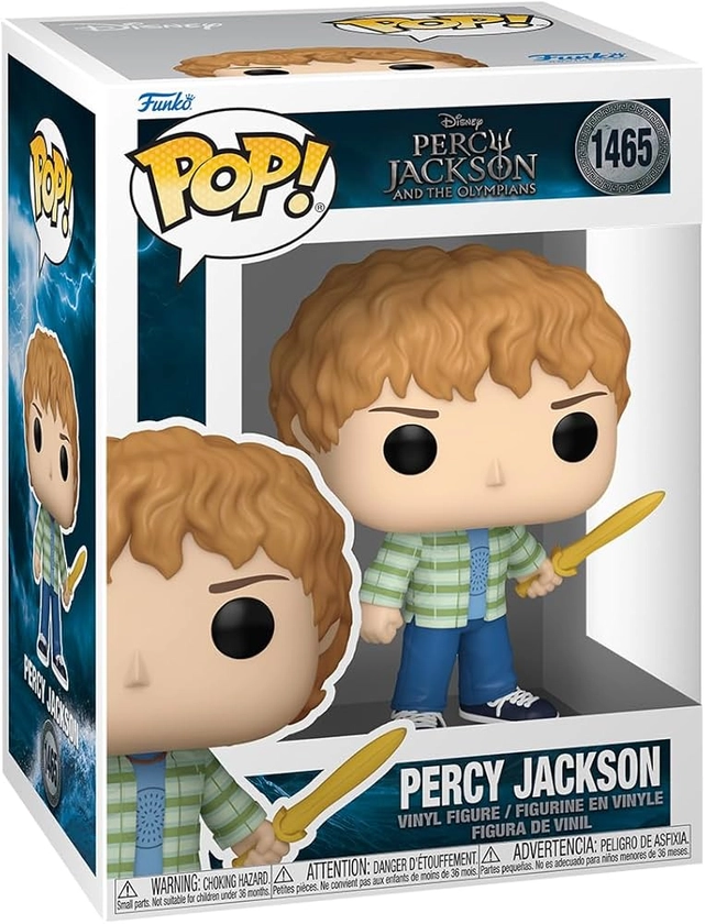 Funko POP! TV: Percy Jackson - (LA) Jackson & the Olympians - Percy Jackson - (LA) Jackson - Percy Jackson and the Olympians - Collectable Vinyl Figure - Gift Idea - Official Merchandise - TV Fans