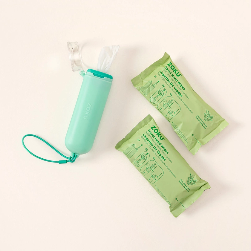 Travel Hand Wipe Dispenser Set | Travel Wipes