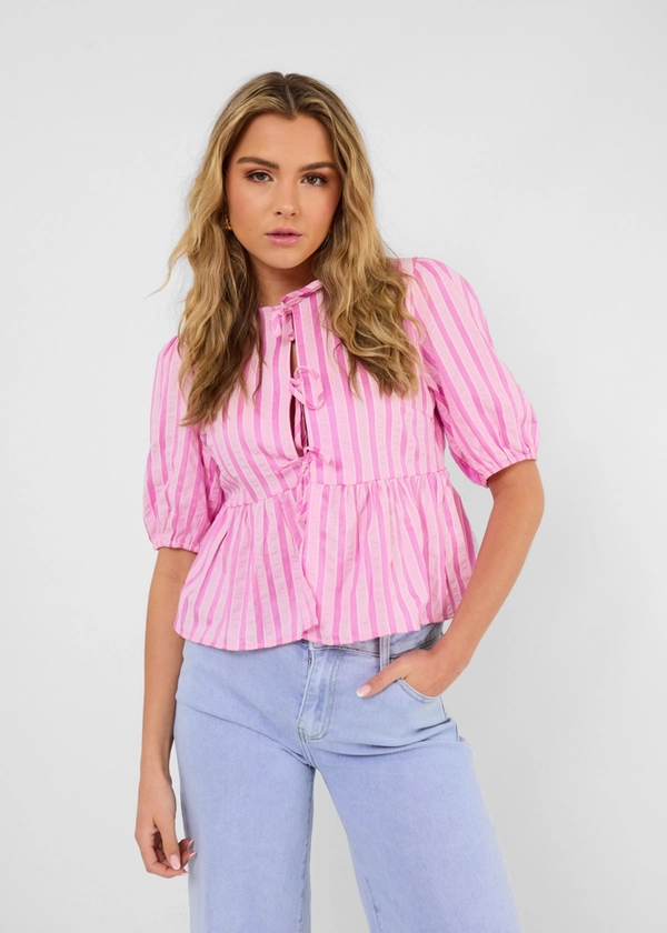 Evy blouse roze | Roze | S | 263767-Roze-S