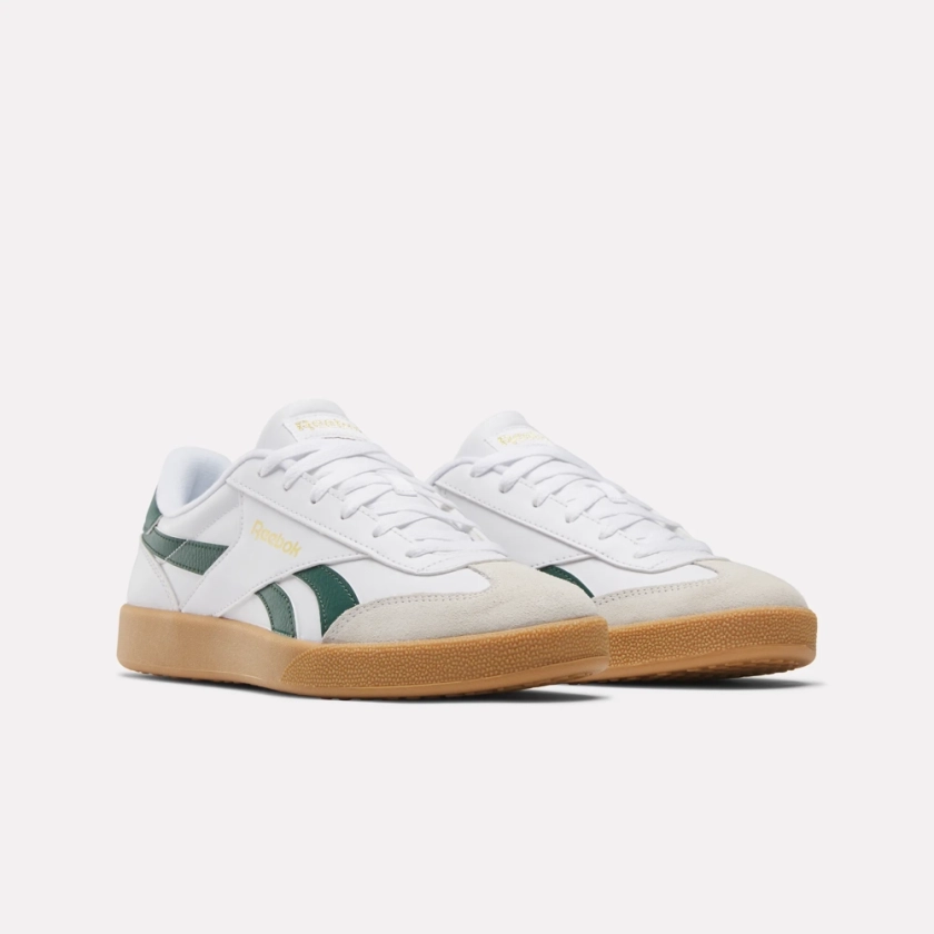 Smash Edge Shoes - White / Collegiate Green / Gum 1 | Reebok