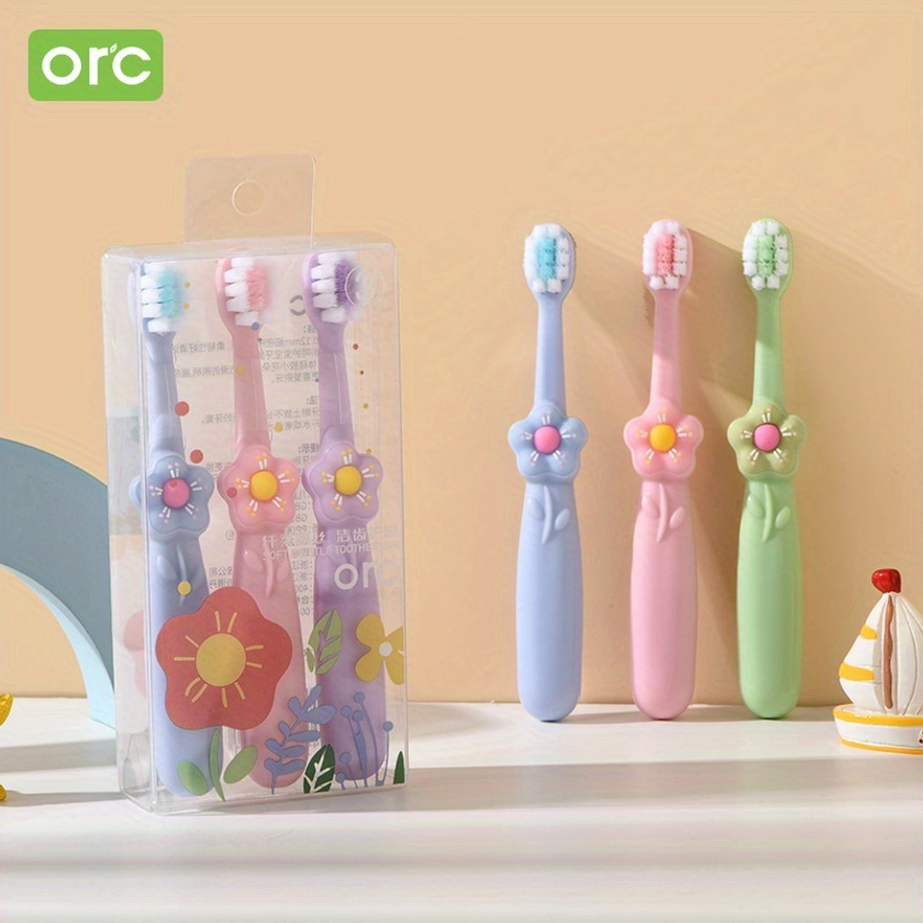 Kids' Soft Toothbrush Cute Gentle Gums - Temu Canada