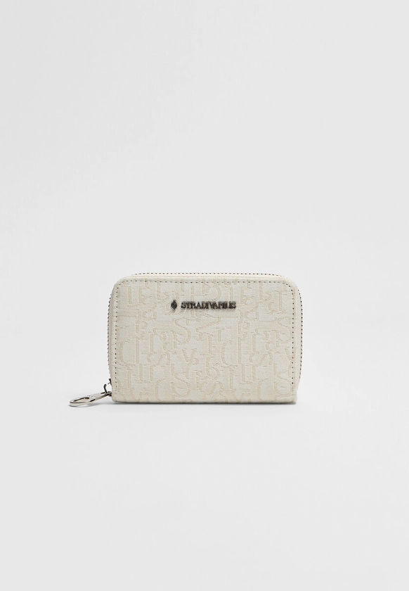 Printed rectangular purse