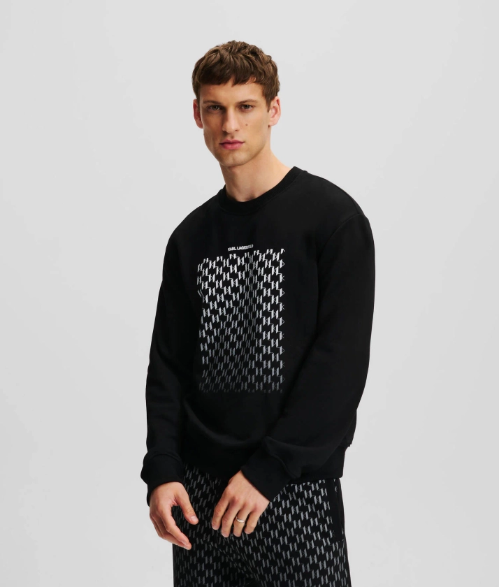 KL MONOGRAM DEGRADÉ SWEATSHIRT