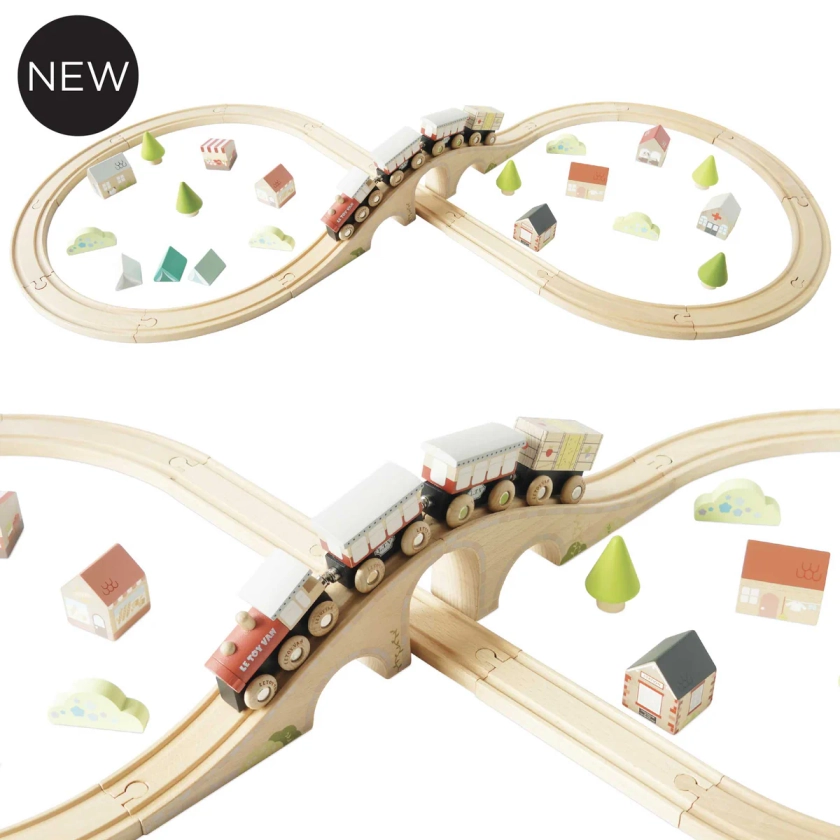 Figure of 8 Train Track | Traditional Toys for Kids | Le Toy Van