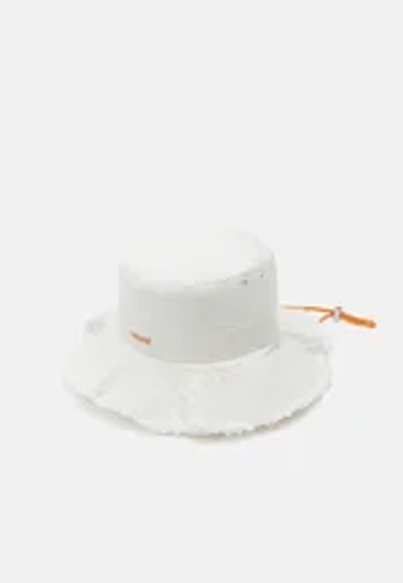DRAWSTRING BUCKET HAT UNISEX - Chapeau - regular white