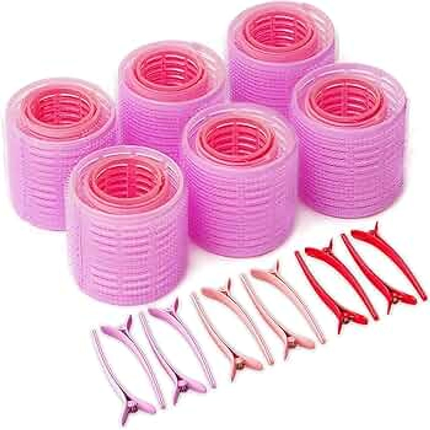 Hair Rollers for Long Hairs by Bmeliora. Purple