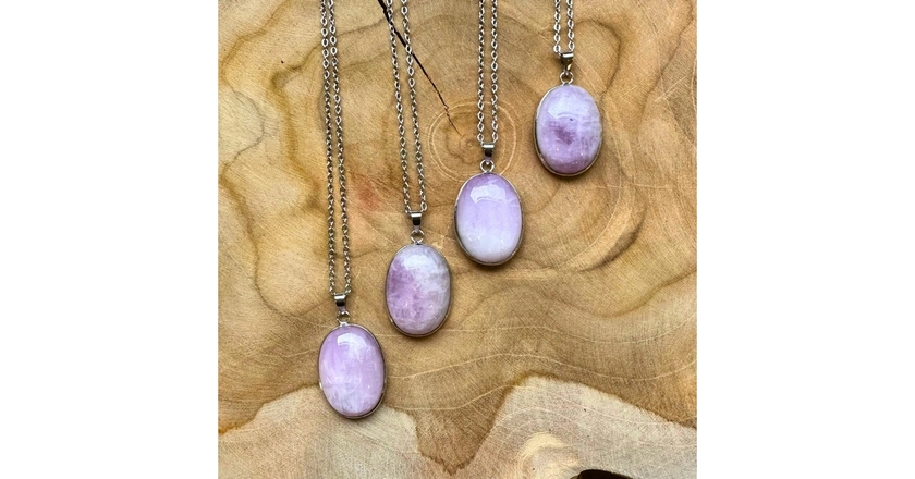 Pendentif en Kunzite