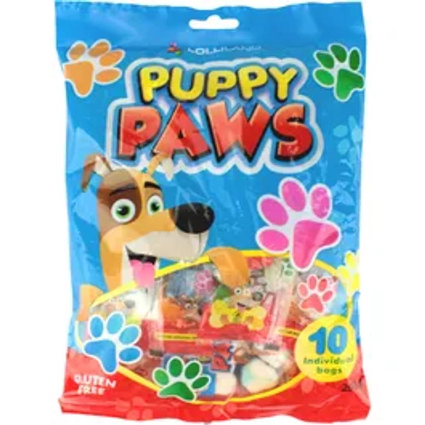 Assorted Puppy Paws Lollies (Pack of 10) 