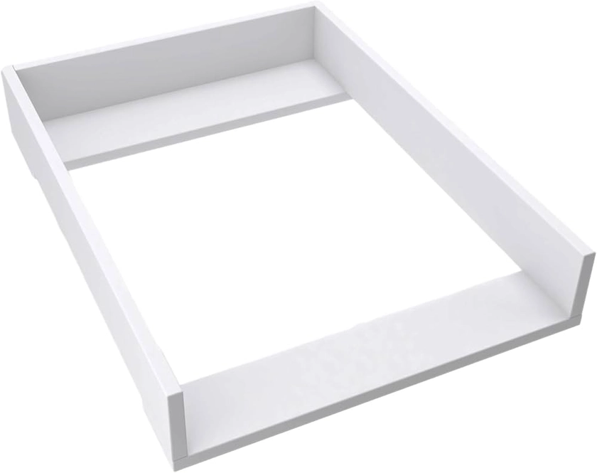 regalik Plan à langer pour Hemnes 500 IKEA 72 cm x 50 cm – Table à langer amovible pour commode en blanc – Finition avec matériau ABS 1 mm : Amazon.fr: Bébé et Puériculture