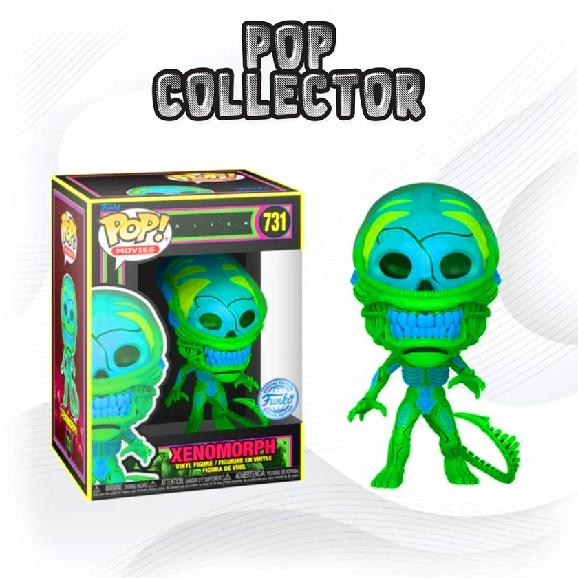 Funko Pop Alien Xenomorph 731 Blacklight