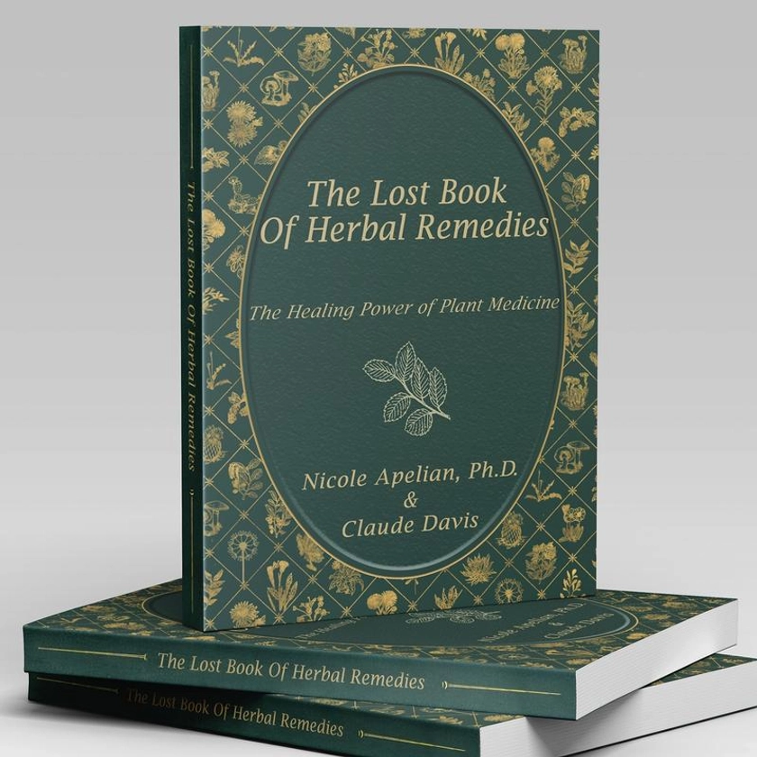The Lost Book of Herbal Remedies | 800 Herbs and Remedies You Need For Each Part Of Your Body | Soft Cover | Make Tinctures, Infusions, Decoctions, Salves, Teas & Poultices