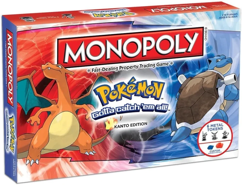 USAopoly MONOPOLY: Pokemon Kanto Edition : USAopoly: Amazon.in: Toys & Games