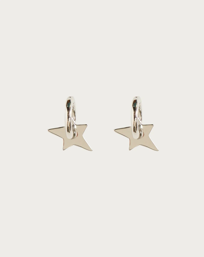 Star Silver Earrings| En Route Jewelry | En Route Jewelry