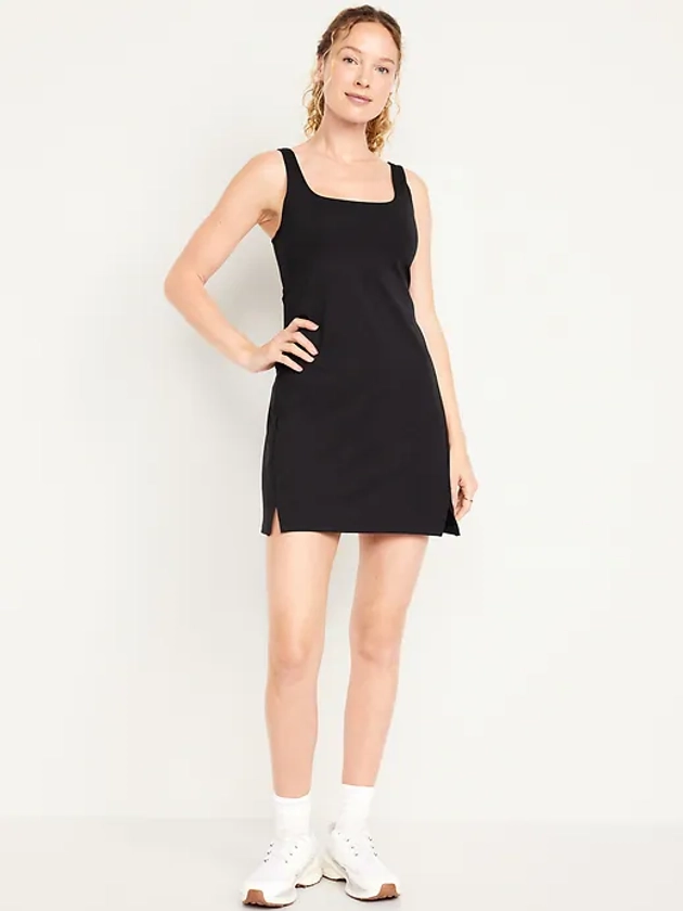 PowerSoft Square-Neck Athletic Dress | Old Navy