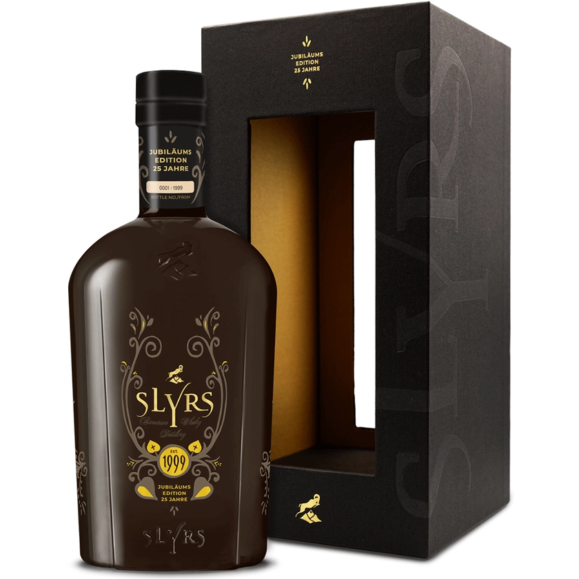 Slyrs 1999 Jubiläums Edition 25 Jahre Single Malt Whisky 48,8% (Deutschland)