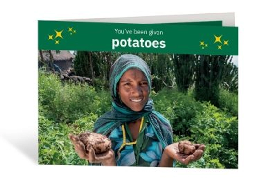 Donate Potatoes | Alternative Charity Gifts