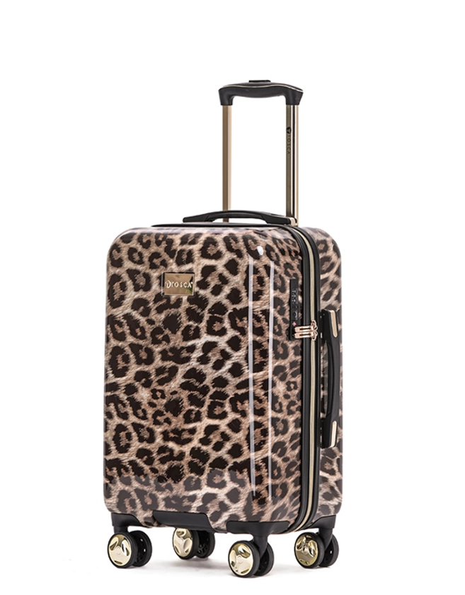 Leopard Print Luggage, Carry On Luggage - TOSCA Travelgoods