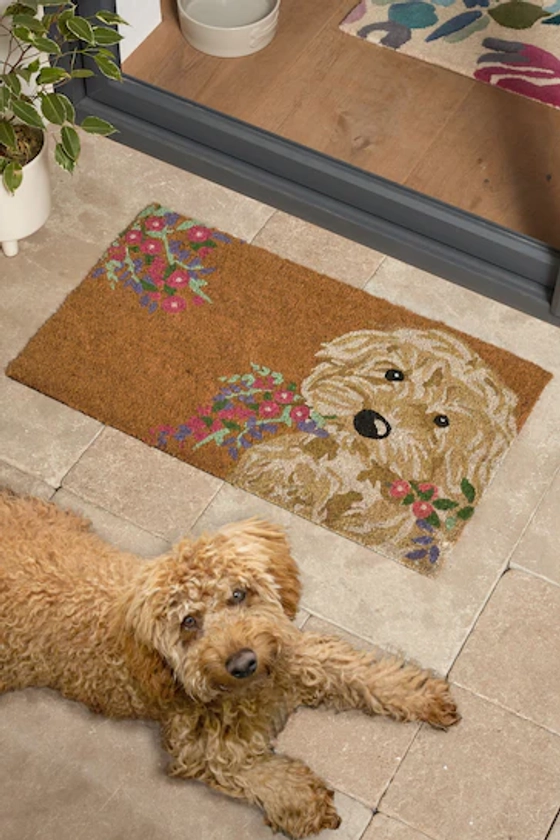 Buy Natural Cockapoo Doormat from the Next UK online shop