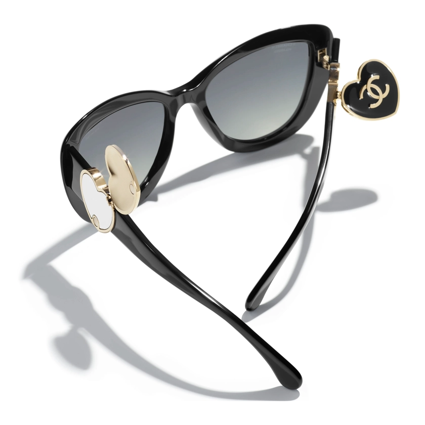 Sunglasses: Butterfly Sunglasses, acetate — Fashion | CHANEL