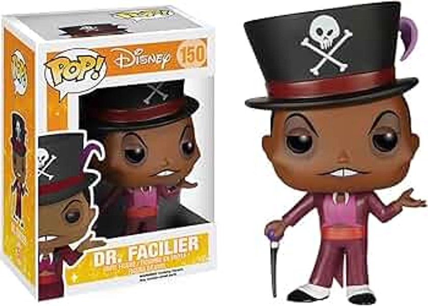 Funko FUN5088 Princess and Frog 5088 "POP Vinyl Dr. Facilier Figure