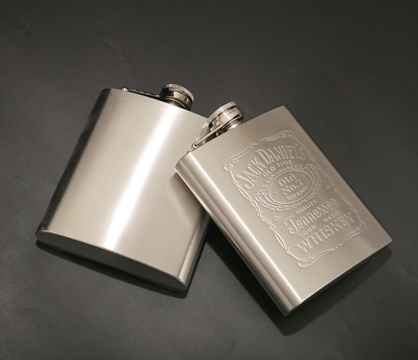 힙플라스크 휴대용 술병 물병 200ml hip flask : 욜링