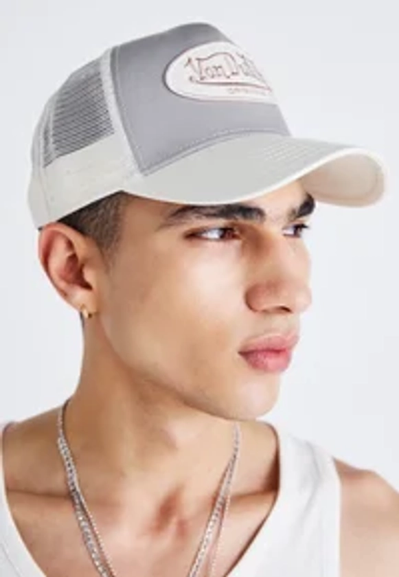 Von Dutch TRUCKER BOSTON UNISEX - Casquette - grey/white/gris - ZALANDO.FR