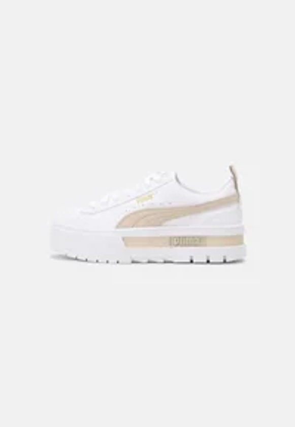 Puma MAYZE - Baskets basses - white/peyote/blanc - ZALANDO.FR