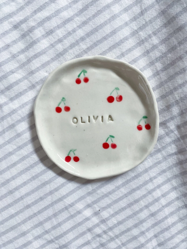 Personalised Fruit Ceramic Trinket Dish MADE TO ORDER up to 8 Weeks Production Time - Etsy Australia