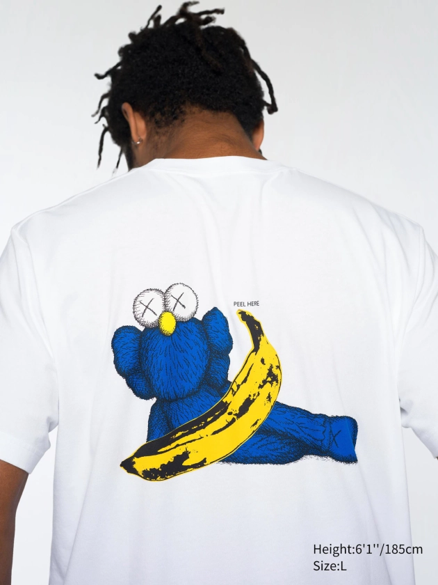 T-shirt Graphique UT KAWS + Warhol pour Unisexe | UNIQLO FR