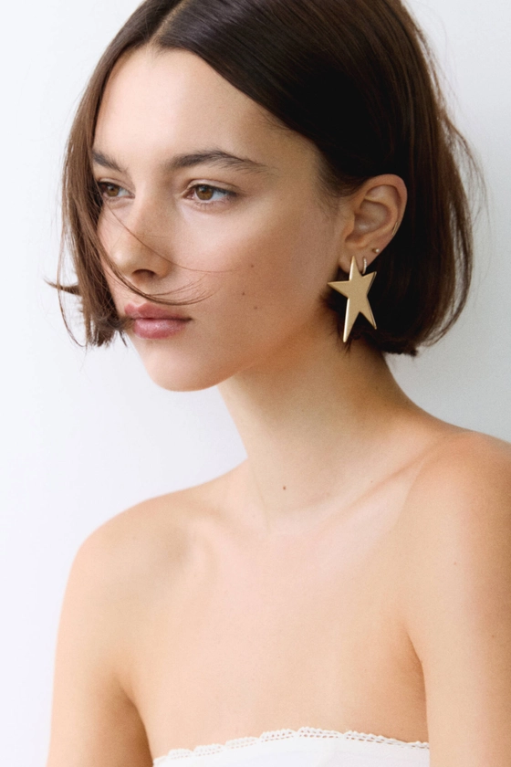 Boucles d’oreilles étoiles - pull&bear