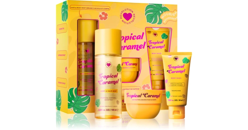 I Heart Revolution Tropical Caramel coffret para corpo | notino.pt