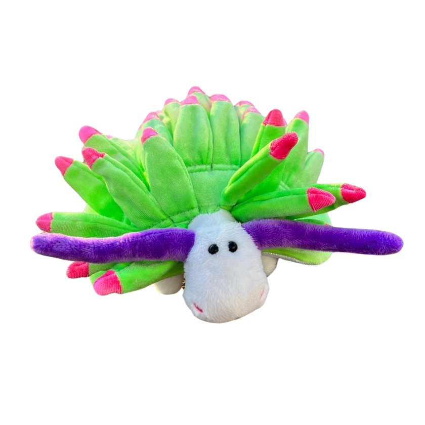 Leaf Sheep Plush Nudibranch — Ebb Tide Toys - Plush nudibranchs made from recycled plastic bottles