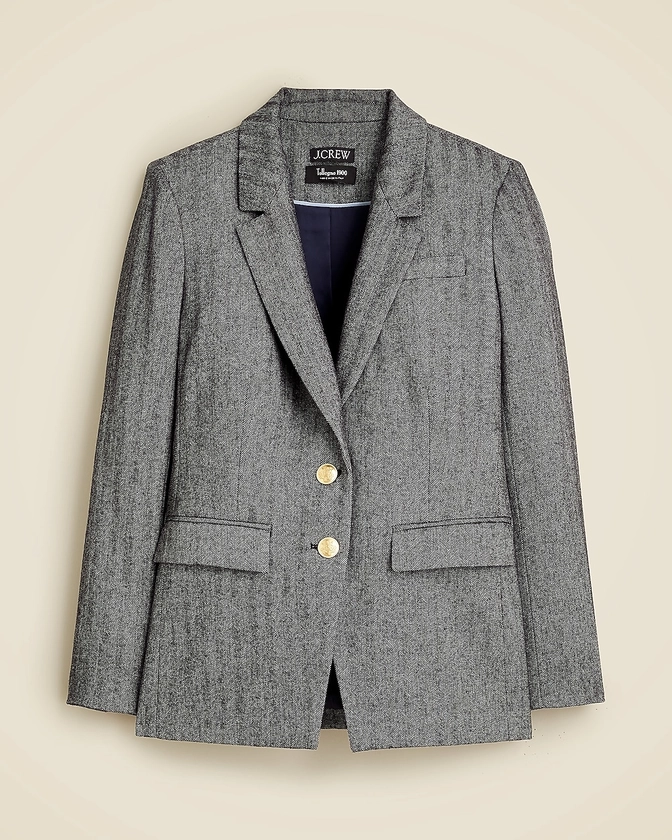 Madelyn blazer in herringbone wool blend