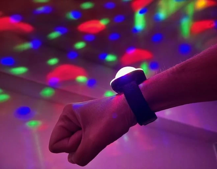 Disco Ball Wristband - Light up the Room!