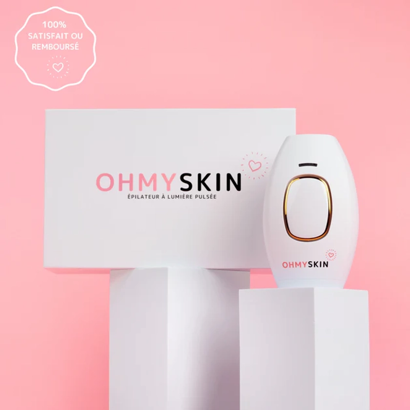 Ohmyskin épilateur à lumière pulsée