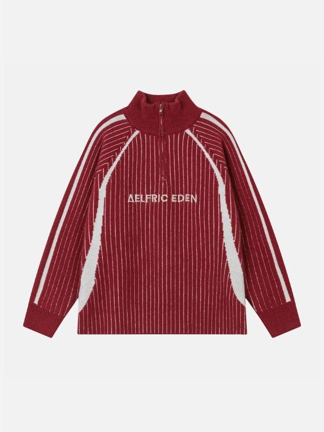 Aelfric Eden Vintage Red Stripe Sweater